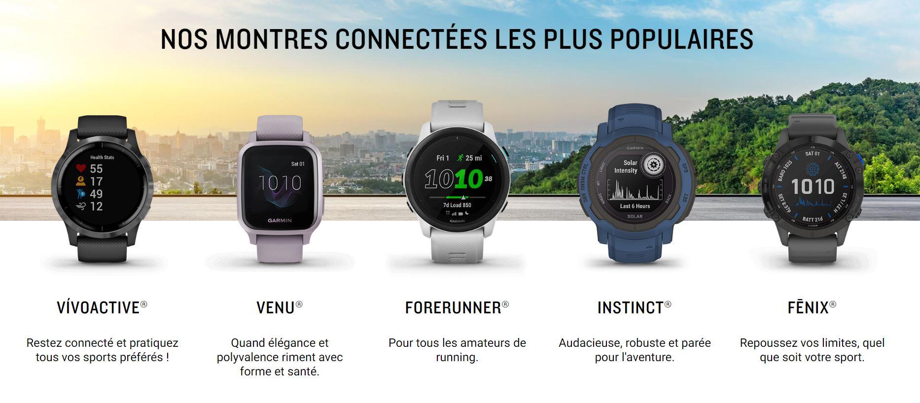 Garmin montres et accessoires connect s Decathlon